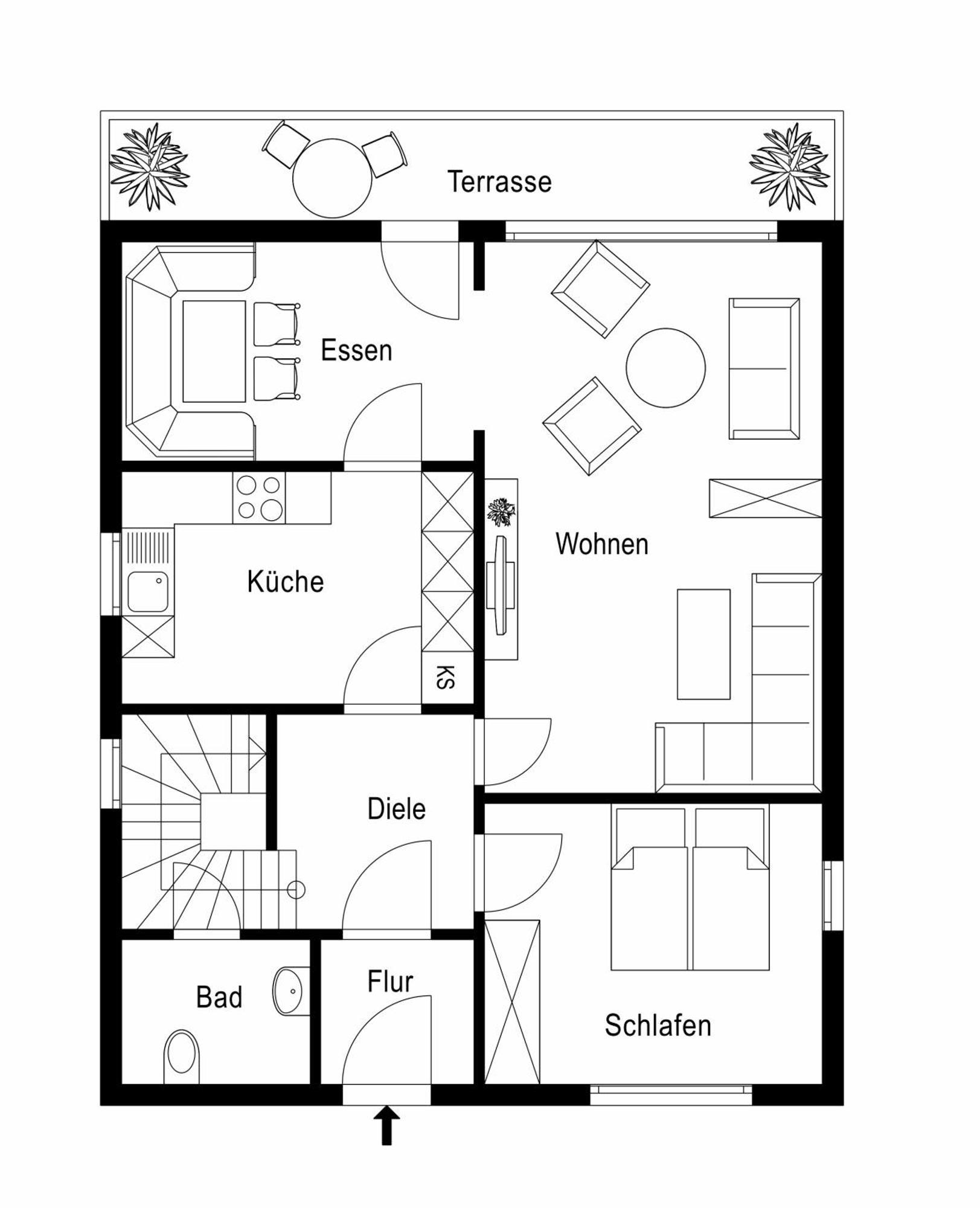 Apartmán Tal-Residenz Haus Nr 5 Bad Salzuflen Exteriér fotografie
